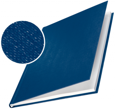 Обложка для Leitz ImpressBIND  7мм на  36-70л жесткая лен синяя 10шт