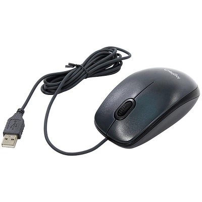 Мышь USB Logitech B100 'For business' черная