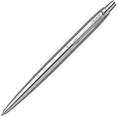 Ручка шариковая Parker Jotter  XL Monochrome Stainless Steel CT Medium синие чернила