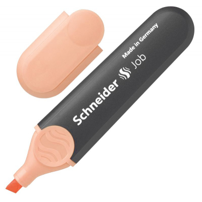 Текст-маркер Schneider Job Pastel  1-5.0мм пастельный персиковый