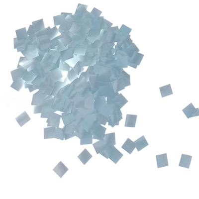 Конфетти Веселуха квадратное фольгированное нежно-голубое 1см 250г