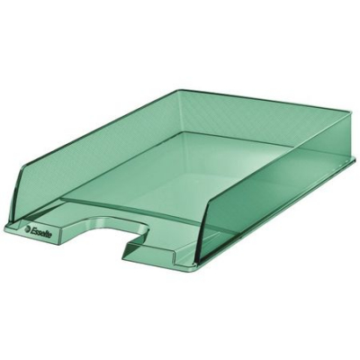 Поддон для бумаг Esselte Colour'Ice тонированный зеленый
