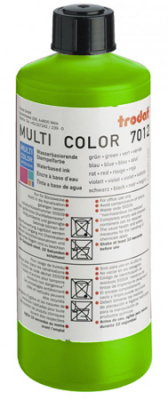 Краска штемпельная Trodat Multi Color 7012 на водной основе  500мл салатовая