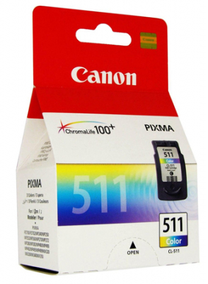 Картридж струйный Canon Pixma iP2700 MP240/250/260/270/480/490 MX320/330/340/350 цветной ресурс 244стр