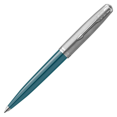 Ручка шариковая Parker 51 Core Teal Blue CT Medium черные чернила