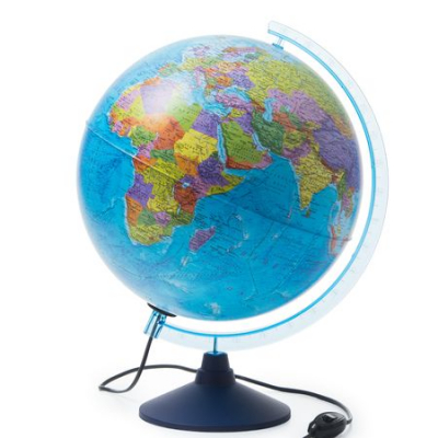 Глобус Земли настольный Globen  32см политическая карта Классик Евро с подсветкой 2022г