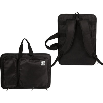 Сумка-рюкзак для художественных работ deVente 36х52х2см текстиль черная
