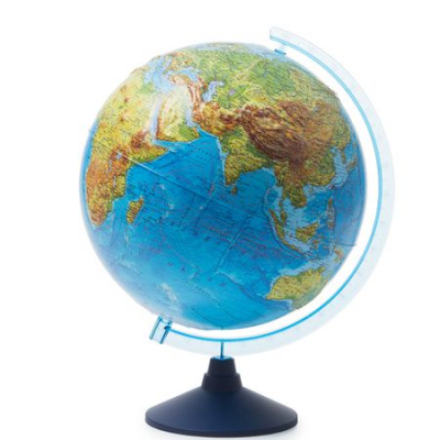 Глобус Земли настольный Globen  32см физическая карта рельефный Классик Евро 2022г