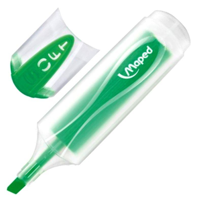 Текст-маркер Maped Fluo Peps Soft Translucent 1-5.0мм зеленый
