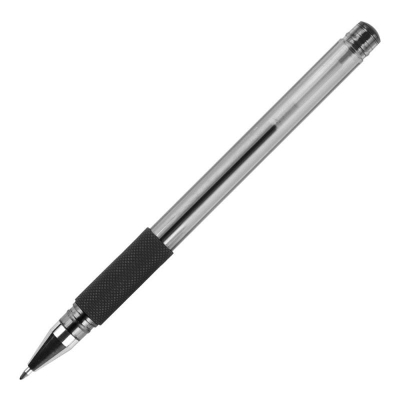 Ручка гелевая deVENTE 0.5мм 'Ritony' с резиновой манжетой черная