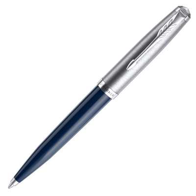 Ручка шариковая Parker 51 Core Midnight Blue CT Medium черные чернила