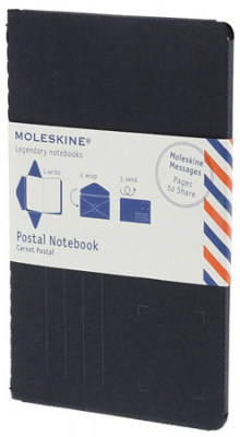 Набор почтовый Moleskine® Pocket 'Postal Notebook' синий