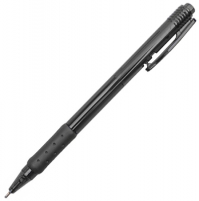 Ручка гелевая автоматическая Dolce Costo 0.7мм Oilgel с резиновой манжетой черная