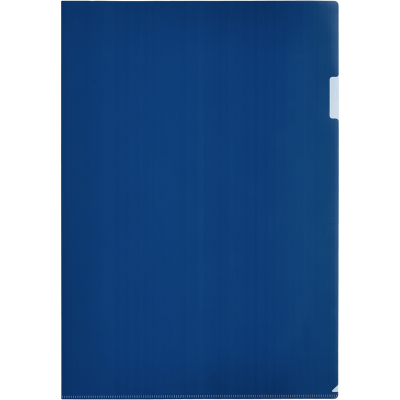 Папка-уголок A3  180мкм Attache непрозрачная глянцевая синяя