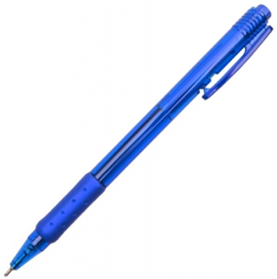Ручка гелевая автоматическая Dolce Costo 0.7мм Oilgel с резиновой манжетой синяя