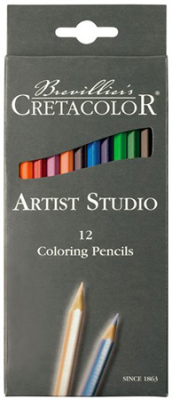 Карандаши цветные художественные Cretacolor Artist Studio Line 12цв в картонной коробке