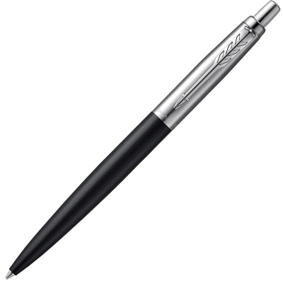 Ручка шариковая Parker Jotter  XL Black Matte CT Medium синие чернила