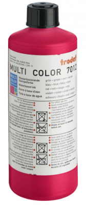 Краска штемпельная Trodat Multi Color 7012 на водной основе  500мл фуксия