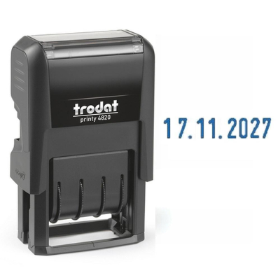 Датер автоматический 4мм Trodat Printy 4820Bank банковский
