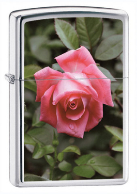Зажигалка бензиновая Zippo Classic 'Rose'