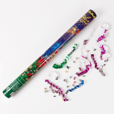 Хлопушка пневматическая 60см 'С Новым Годом'