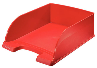 Поддон для бумаг Leitz Plus Jumbo h-95мм красный