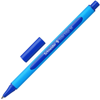 Ручка шариковая Schneider 1.0мм Slider Edge M одноразовая синяя