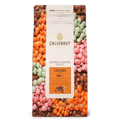 Шоколад молочный с карамелью Callebaut 'Caramel' 2.5кг