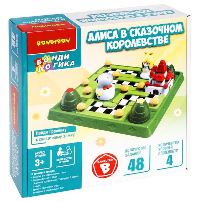 Игра логическая Bondibon 'Алиса в сказочном королевстве'