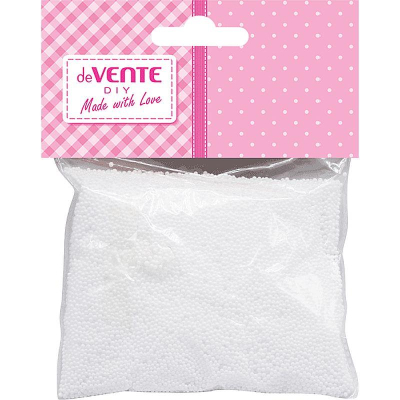 Заготовка для декорирования из пенопласта deVENTE 'Шар' d- 0.2см белый 10г