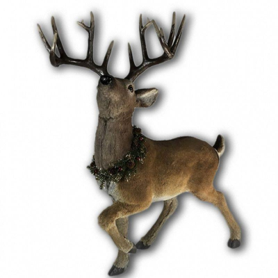 Олень 80х30х91см коричневый