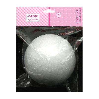 Заготовка для декорирования из пенопласта deVENTE 'Шар' d-10см