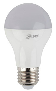 Лампа LED E27  13W/220V ЭРА STD-A65  2700K теплый белый свет