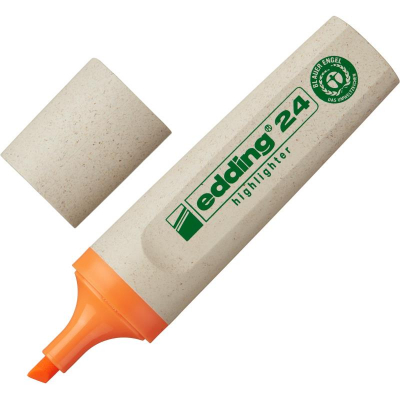 Текст-маркер Edding EcoLine  1-5.0мм оранжевый