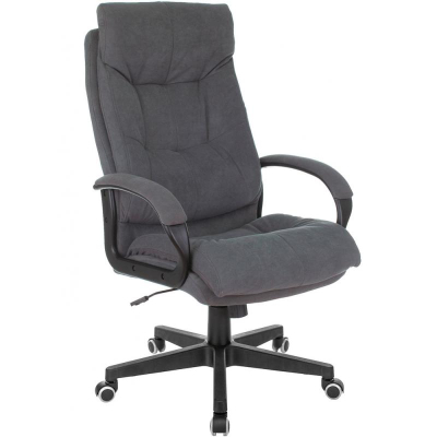 Кресло руководителя Бюрократ  824 Fabric серое