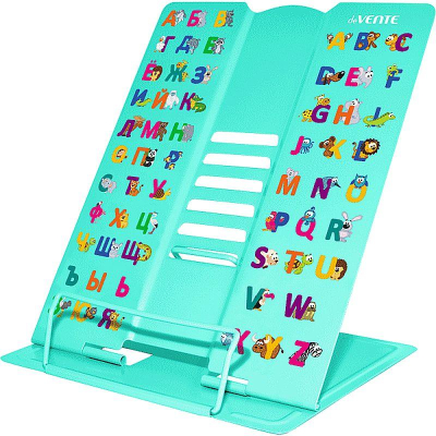Подставка для книг и учебников deVENTE 21x27см 'Alphabet' металлическая
