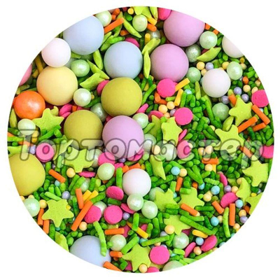Посыпка кондитерская MIXIE 'Поляна фей' 50г
