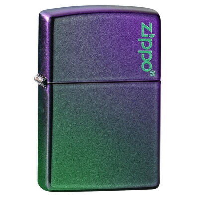 Зажигалка бензиновая Zippo Classic с покрытием 'Iridescent' матовая фиолетовая