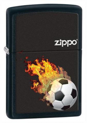Зажигалка бензиновая Zippo Soccer