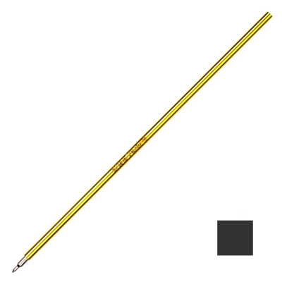 Стержень шариковый BrunoVisconti® 0.5/140мм 'CrystalWrite Gold' игольчатый черный