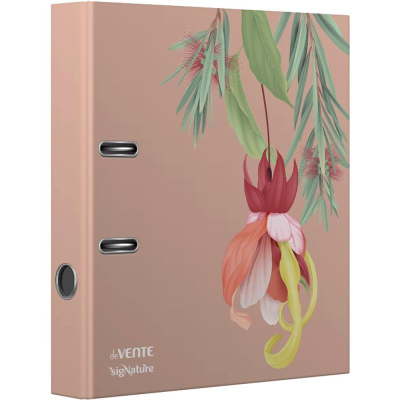 Папка файл A4&nbsp;&nbsp;75мм deVENTE 'sigNATURE' Пудрово розовая разобранная