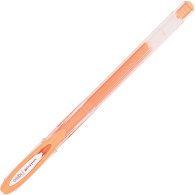 Ручка гелевая Uni-Ball 0.7мм Signo  пастель оранжевая