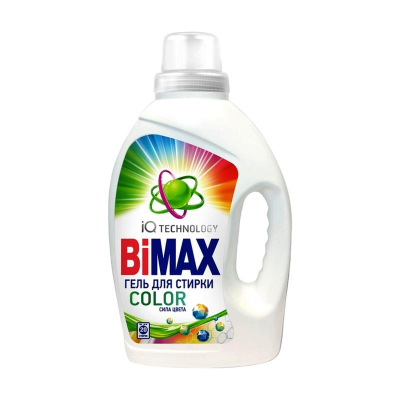 Средство для стирки BiMax 'Color' универсальное 1300мл гель