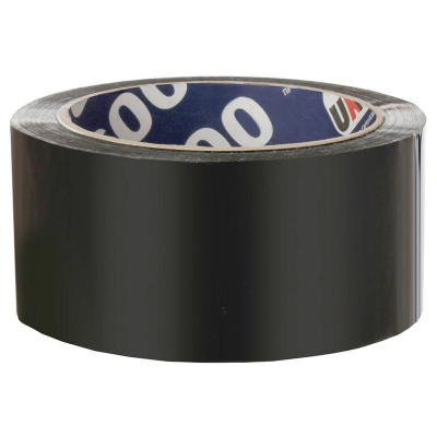 Клейкая лента упаковочная цветная 0.048х 66м/3" 45мкм UNIBOB® 600&nbsp;&nbsp;черная