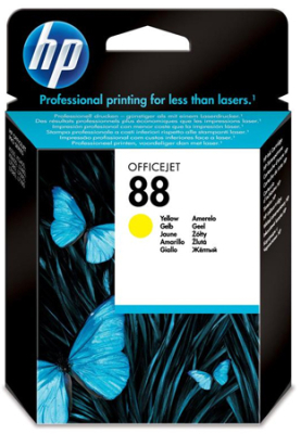 Картридж струйный HP № 88 OfficeJet Pro L7480/7590/7680 желтый ресурс 860стр