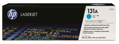 Картридж лазерный HP (131A) LJ Pro Color M251/276 голубой ресурс 1 800стр