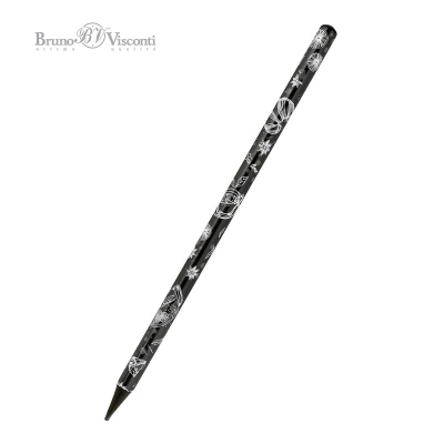 Карандаш BrunoVisconti® 'ArtGraphix' HB трехгранный полимерный корпус 'Березки'