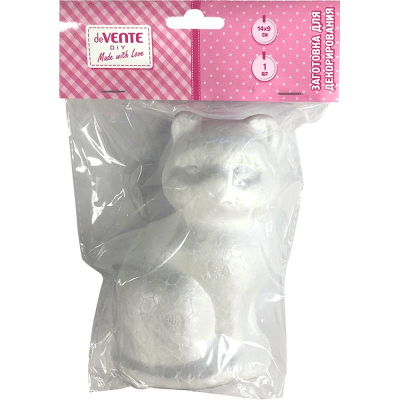 Заготовка для декорирования из пенопласта deVENTE 'Кот большой' 14х9см