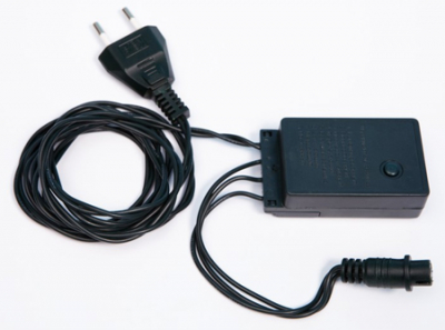Соединительный провод с контроллером для подключения электрогирлянд серии RSRL5028 к сети