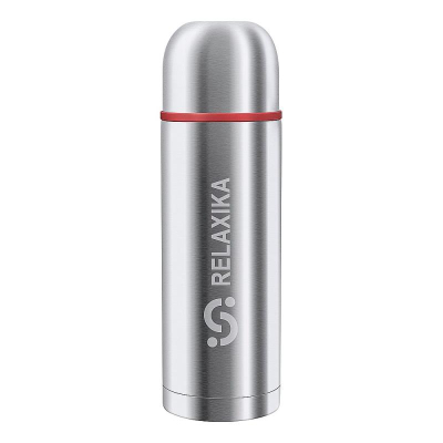 Термос Relaxika-102&nbsp;&nbsp;1.00л с двумя чашками серебристый